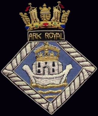r-09 hms ark royal crest audacious class aircraft carrier patch 04