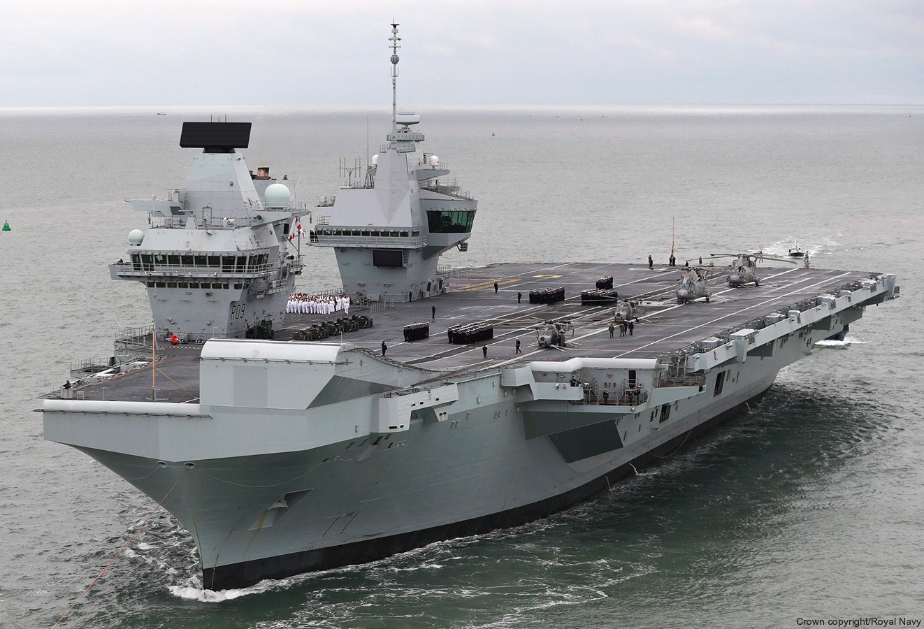 r-09 hms prince of wales queen elizabeth class aircraft carrier stovl royal navy 15