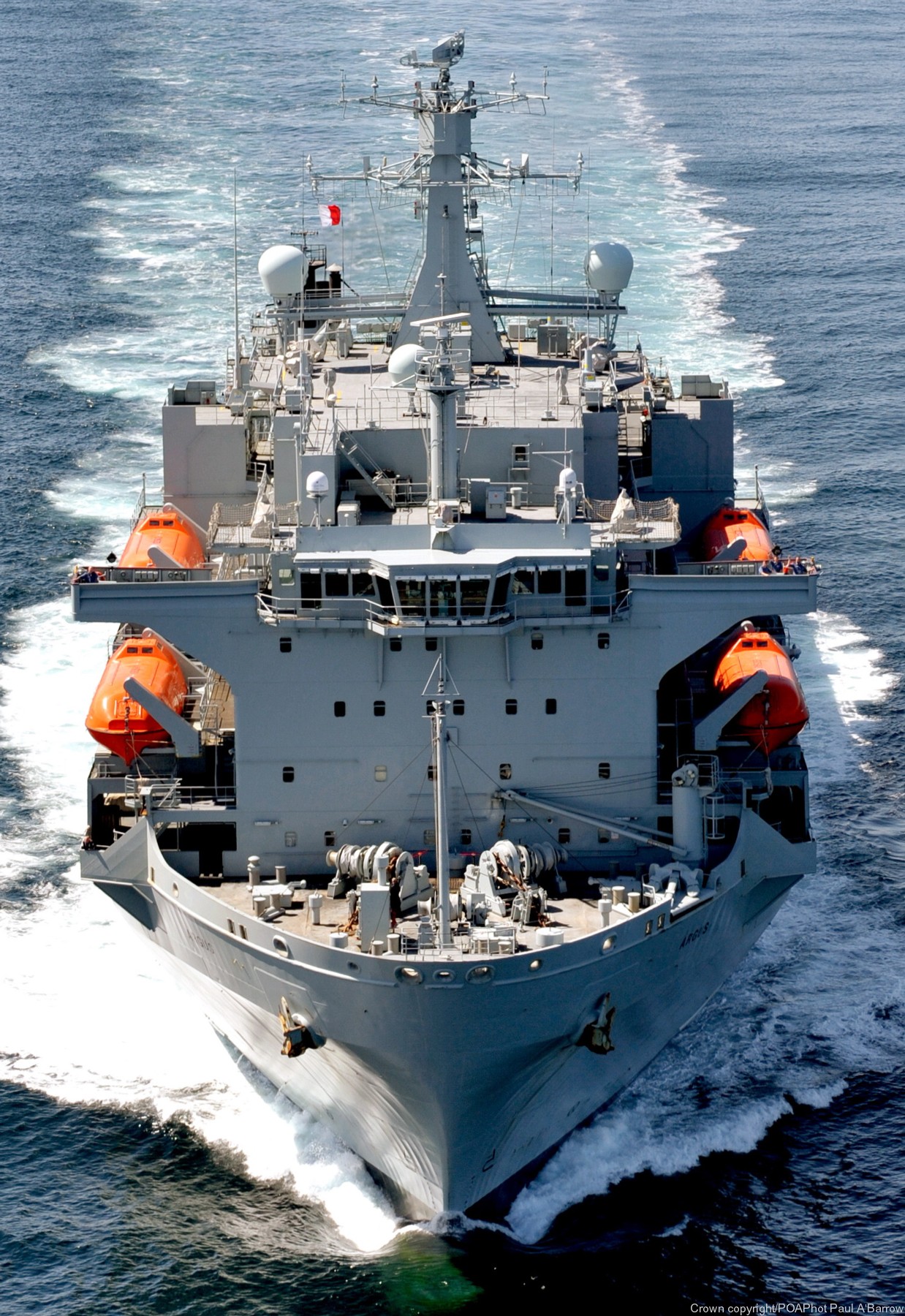 a 135 rfa argus casualty receiving ship support royal fleet auxilary navy 15