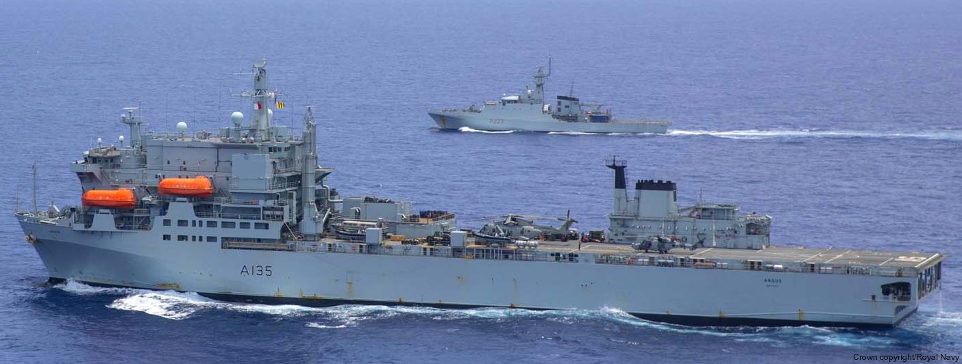 a 135 rfa argus casualty receiving ship support royal fleet auxilary navy 24 hospital