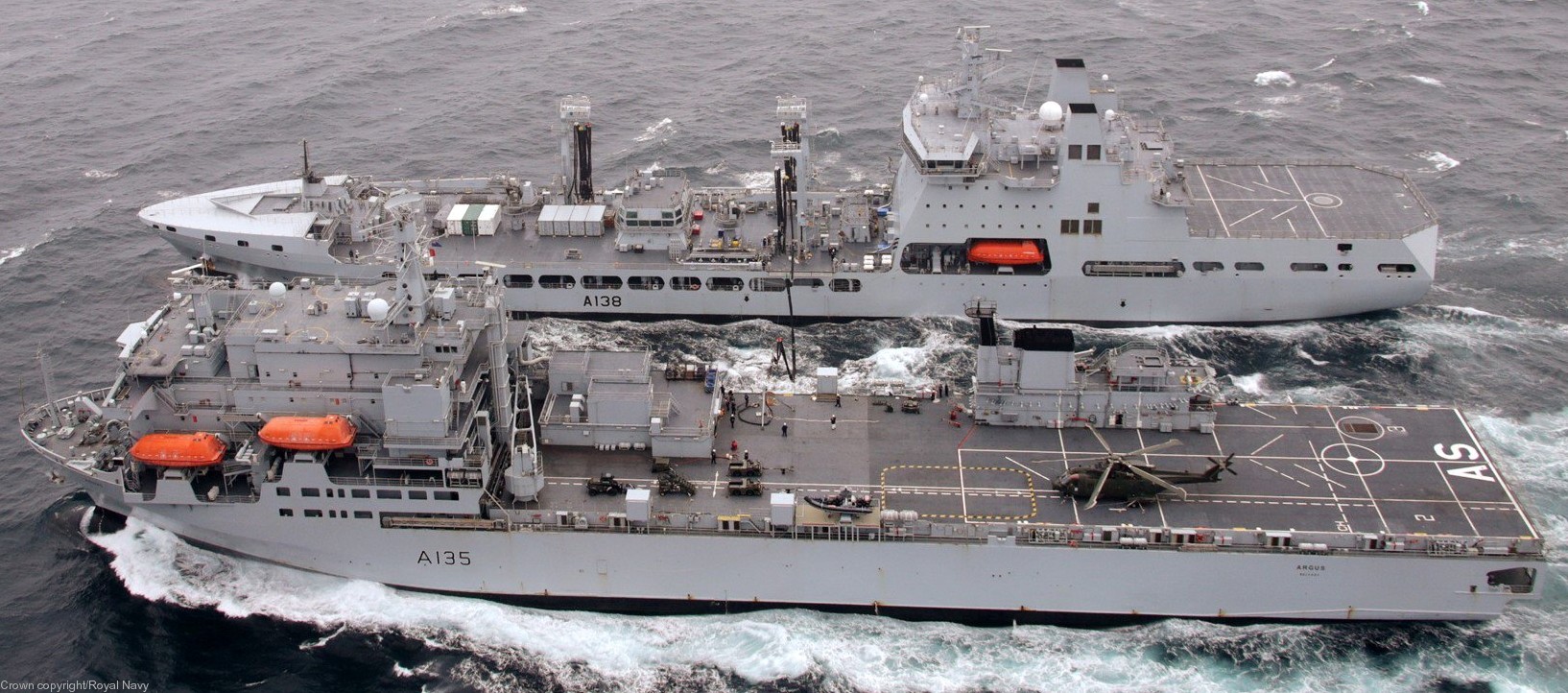 a 135 rfa argus casualty receiving ship support royal fleet auxilary navy 27