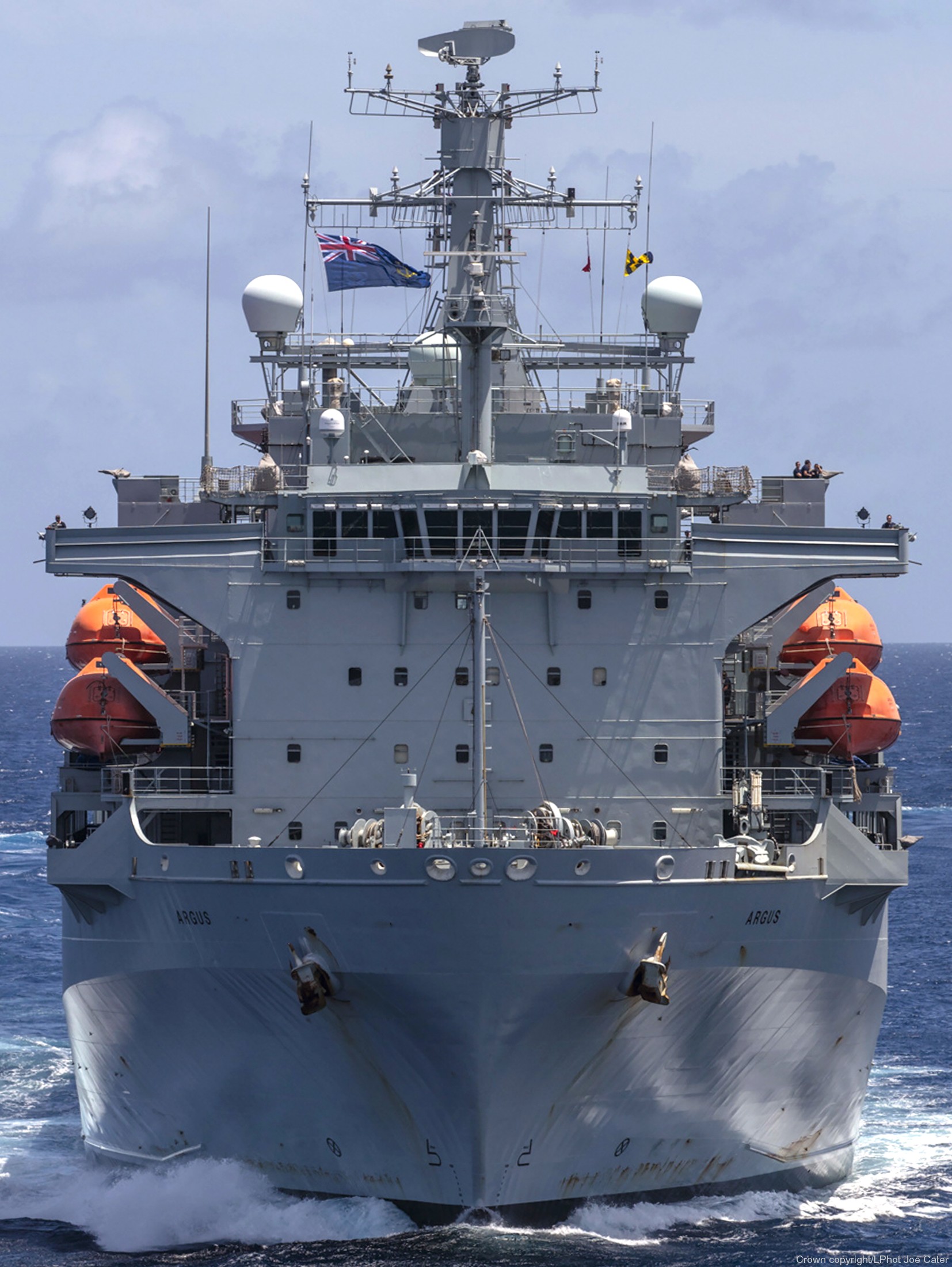 a 135 rfa argus casualty receiving ship support royal fleet auxilary navy 44