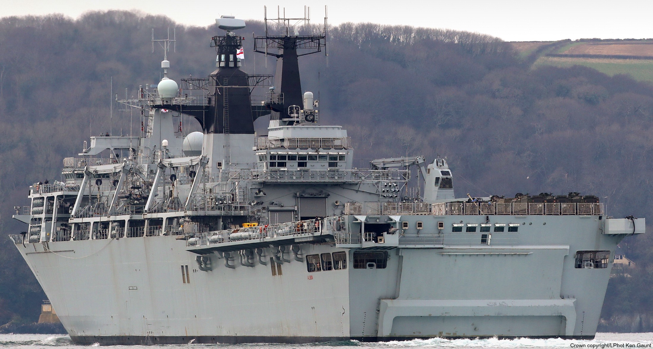 l14 hms albion amphibious transport dock assault ship landing platform lpd royal navy 50
