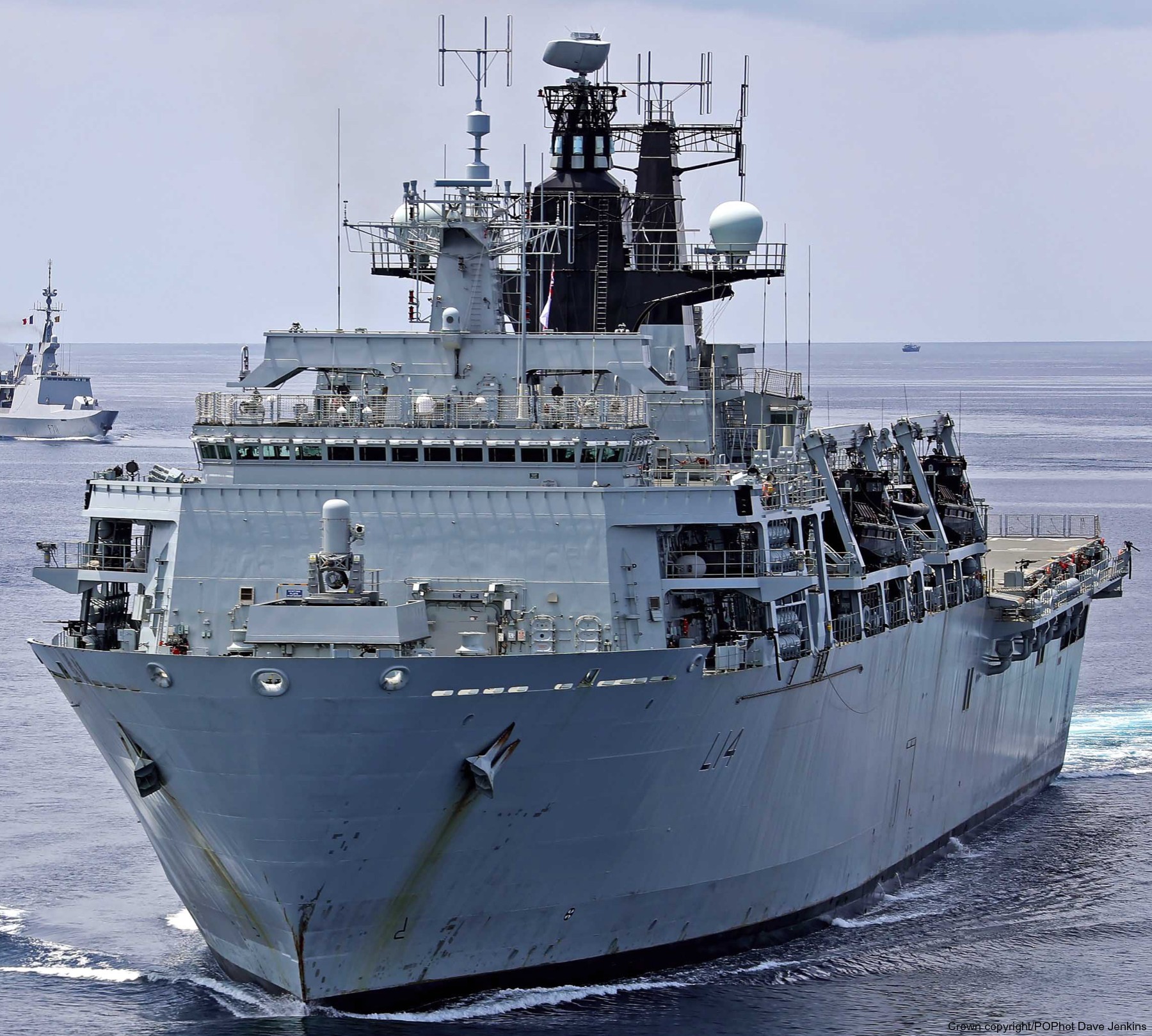 l14 hms albion amphibious transport dock assault ship landing platform lpd royal navy 65