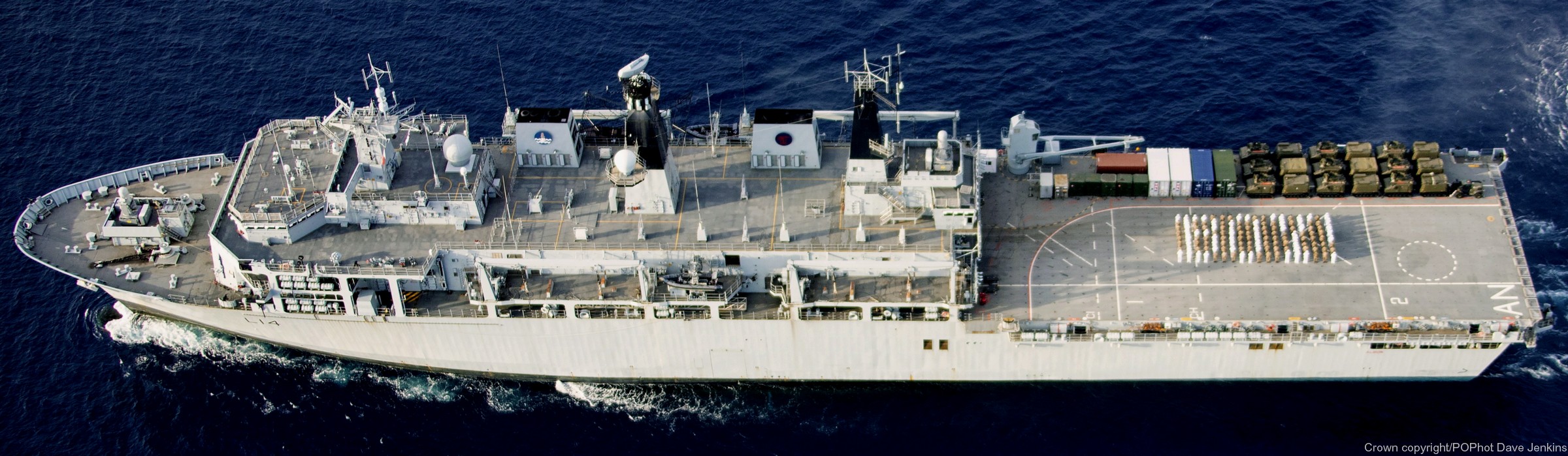 l14 hms albion amphibious transport dock assault ship landing platform lpd royal navy 73