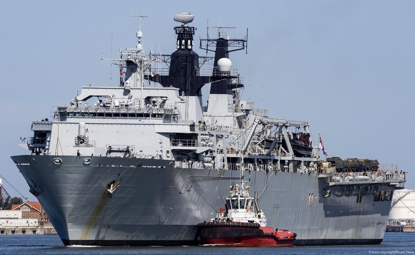 l14 hms albion amphibious transport dock assault ship landing platform lpd royal navy 88