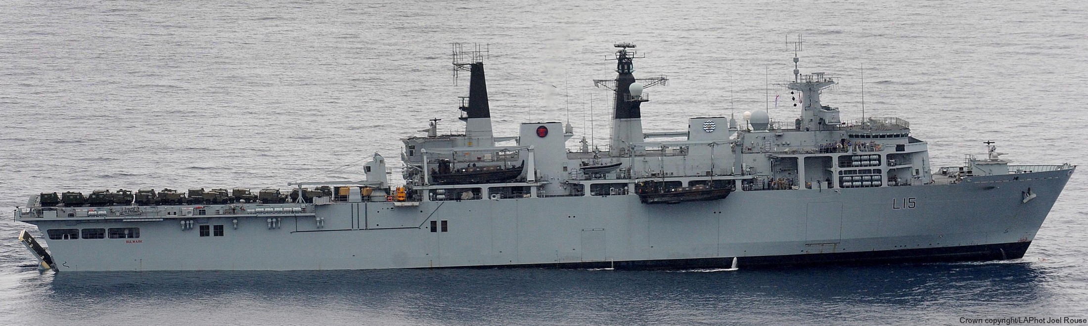 l15 hms bulwark albion class amphibious transport dock assault ship landing platform lpd royal navy 08