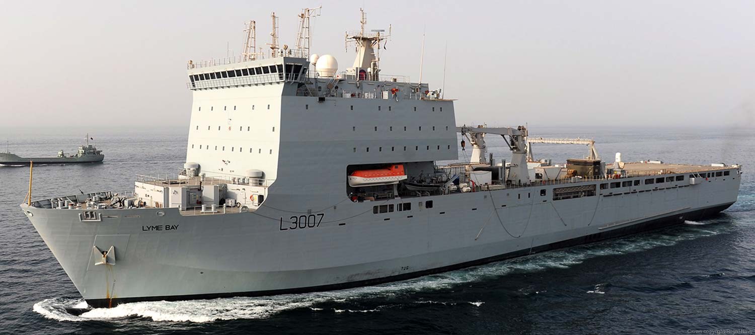 l-3007 rfa lyme bay dock landing ship royal fleet auxilary navy 16