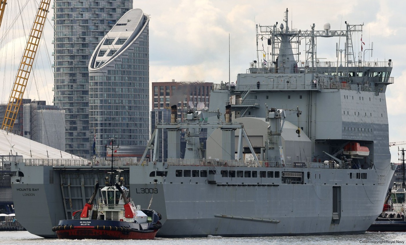 l-3008 rfa mounts bay dock landing ship lsd royal fleet auxilary navy 04 london