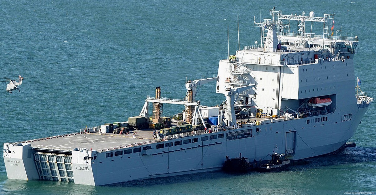 l-3008 rfa mounts bay amphibious dock landing ship transport royal fleet auxilary navy 17