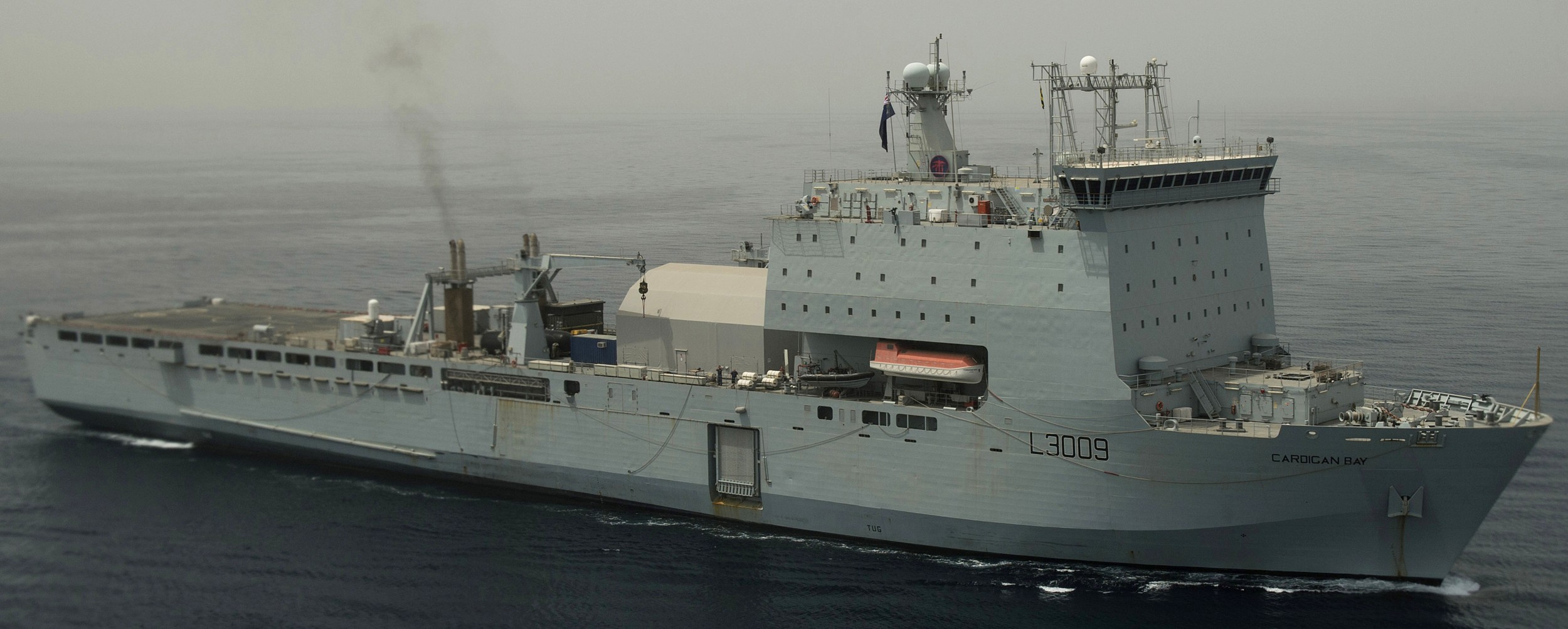 Bay class LSD Landing Ship Dock Amphibious Royal Navy Fleet Auxiliary