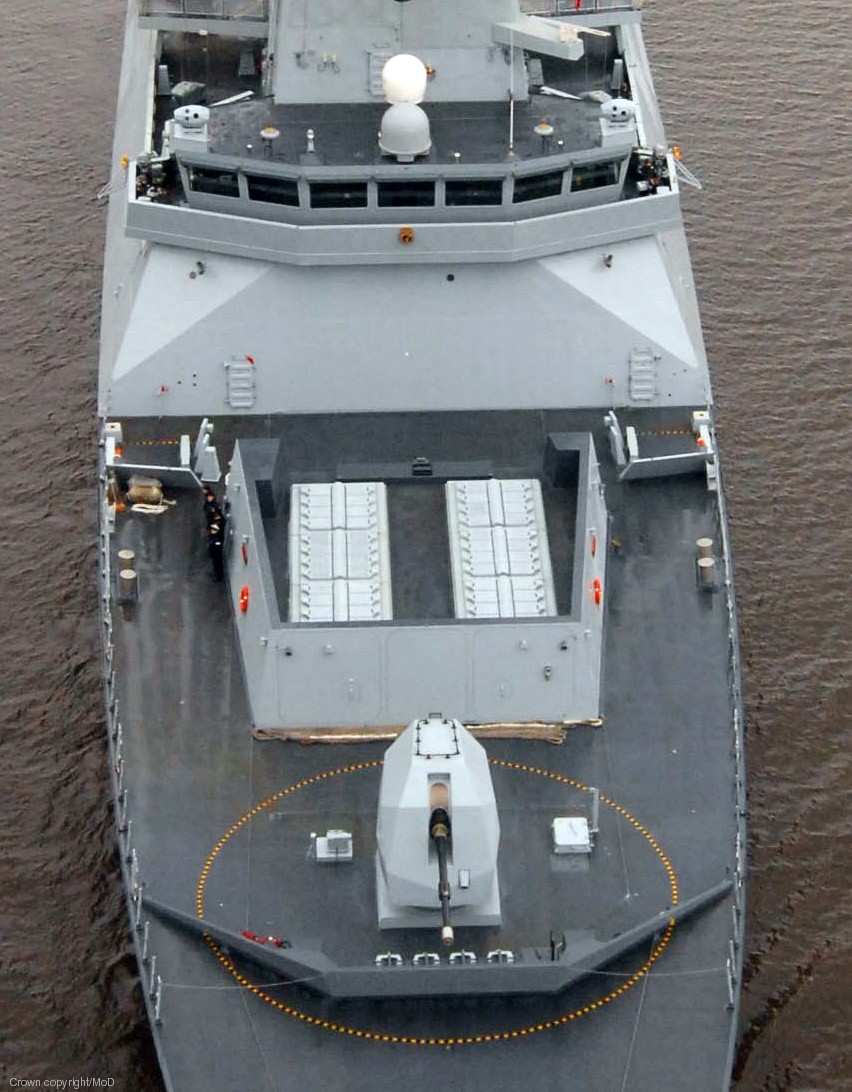 type 45 daring class destroyer armament 38x gun vls missile