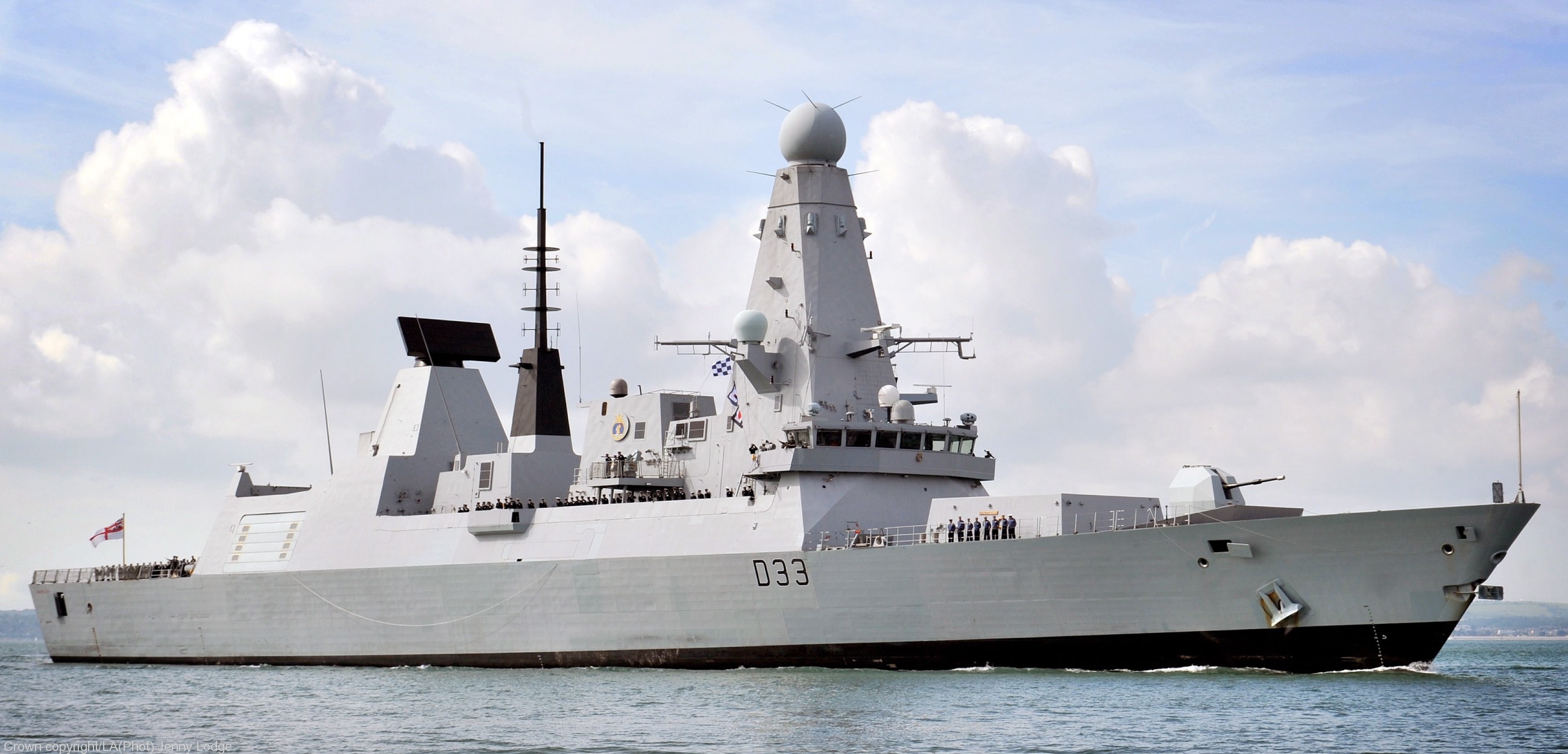 type 45 daring class guided missile destroyer ddg royal navy sea viper paams aster sam harpoon ssm d-33 hms dauntless 12x