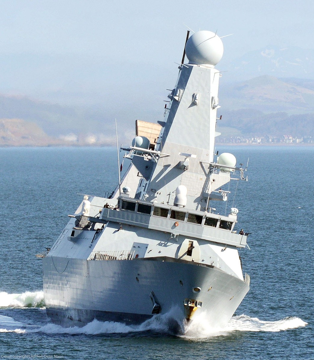 hms diamond d-34 type 45 daring class guided missile destroyer ddg royal navy sea viper paams 10