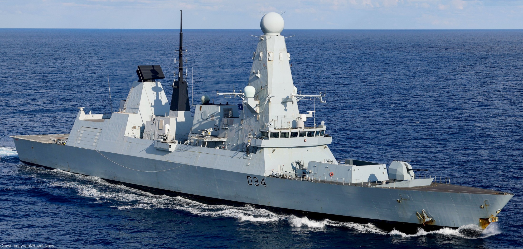 d34 hms diamond d-34 type 45 daring class guided missile destroyer ddg royal navy sea viper paams 51