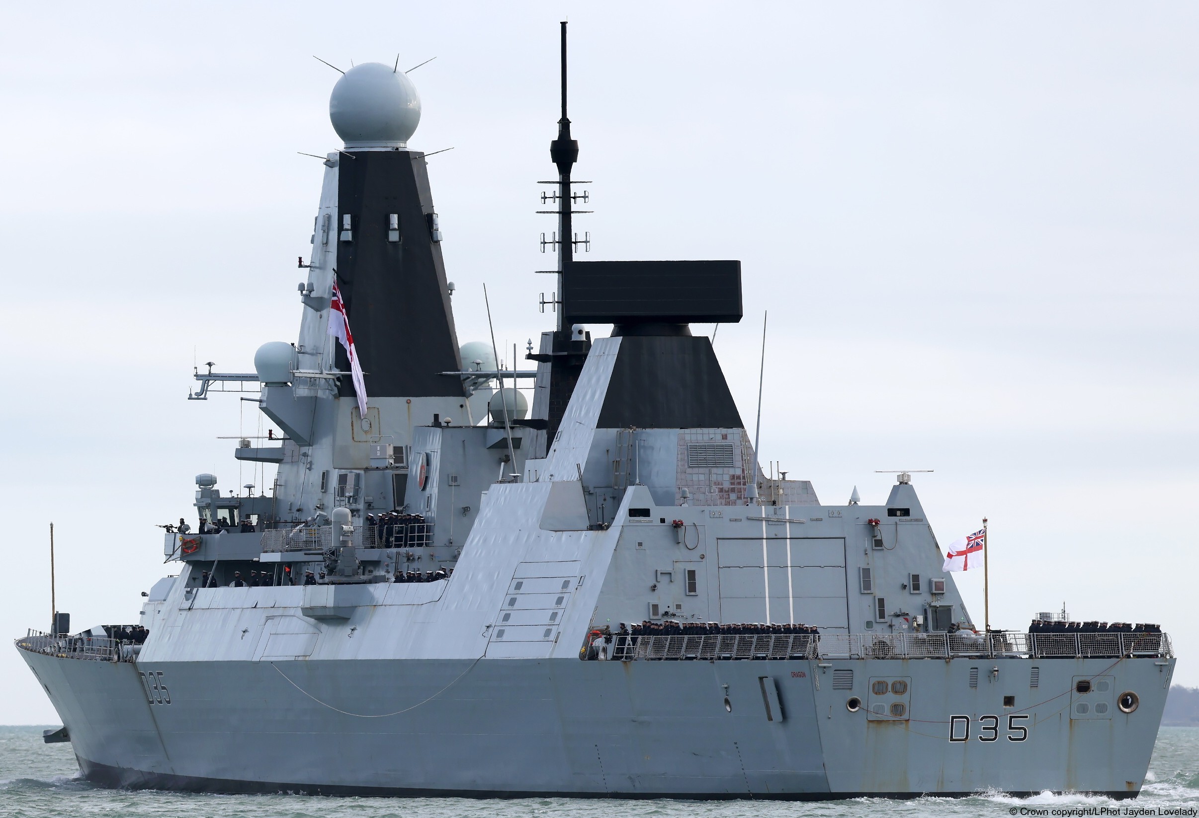 hms dragon d-35 type 45 daring class guided missile destroyer ddg royal navy cyprus 2026 53