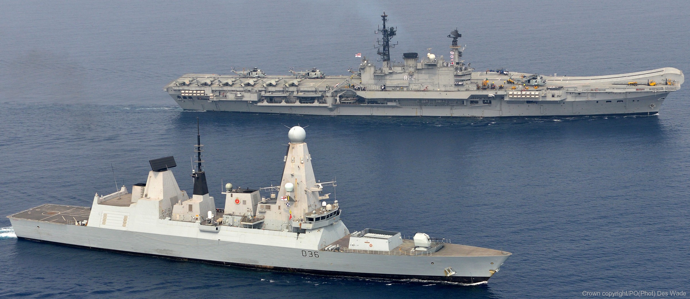 d36 hms defender d-36 type 45 daring class guided missile destroyer ddg royal navy sea viper 10