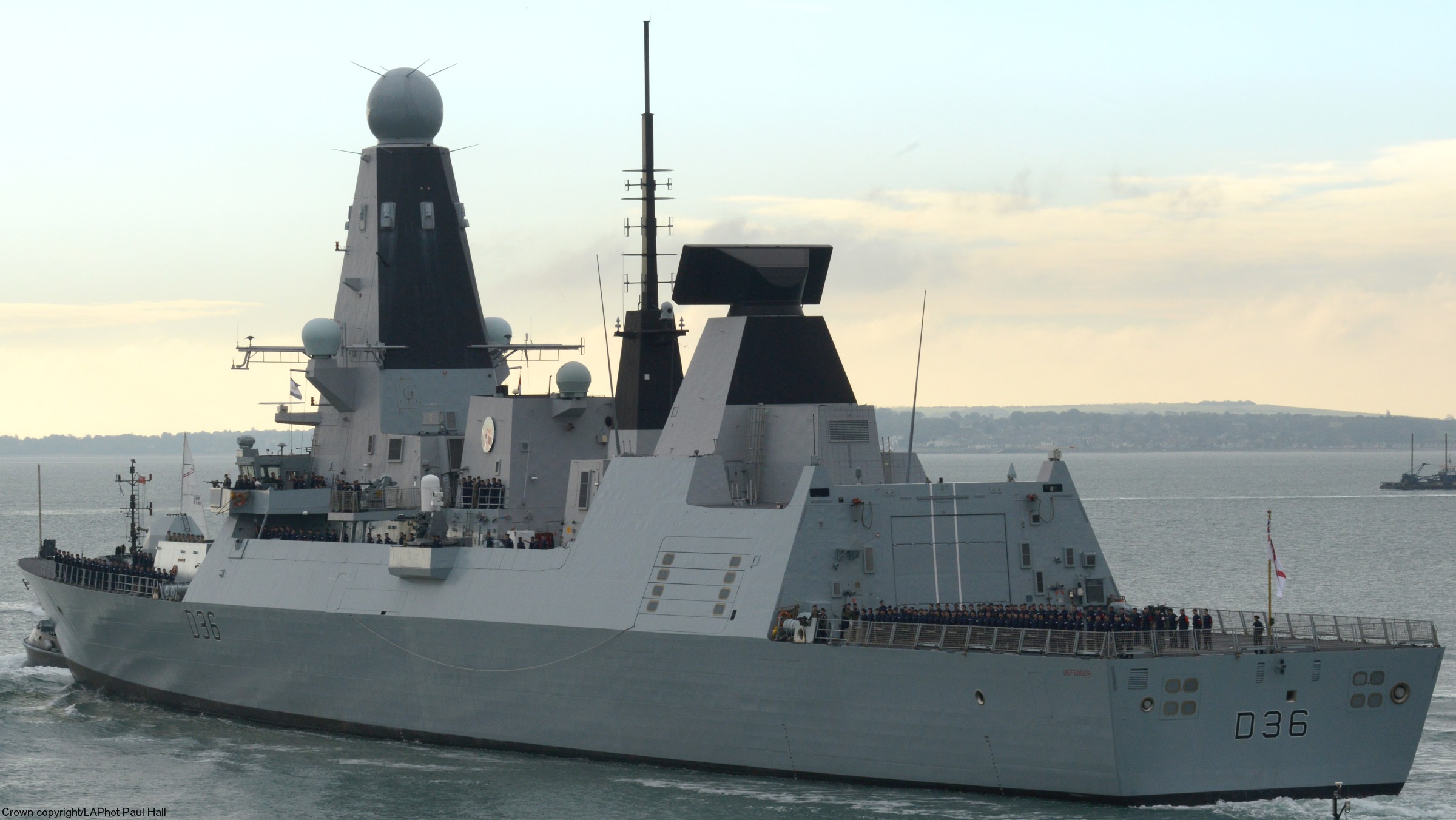 d36 hms defender d-36 type 45 daring class guided missile destroyer ddg royal navy sea viper 29