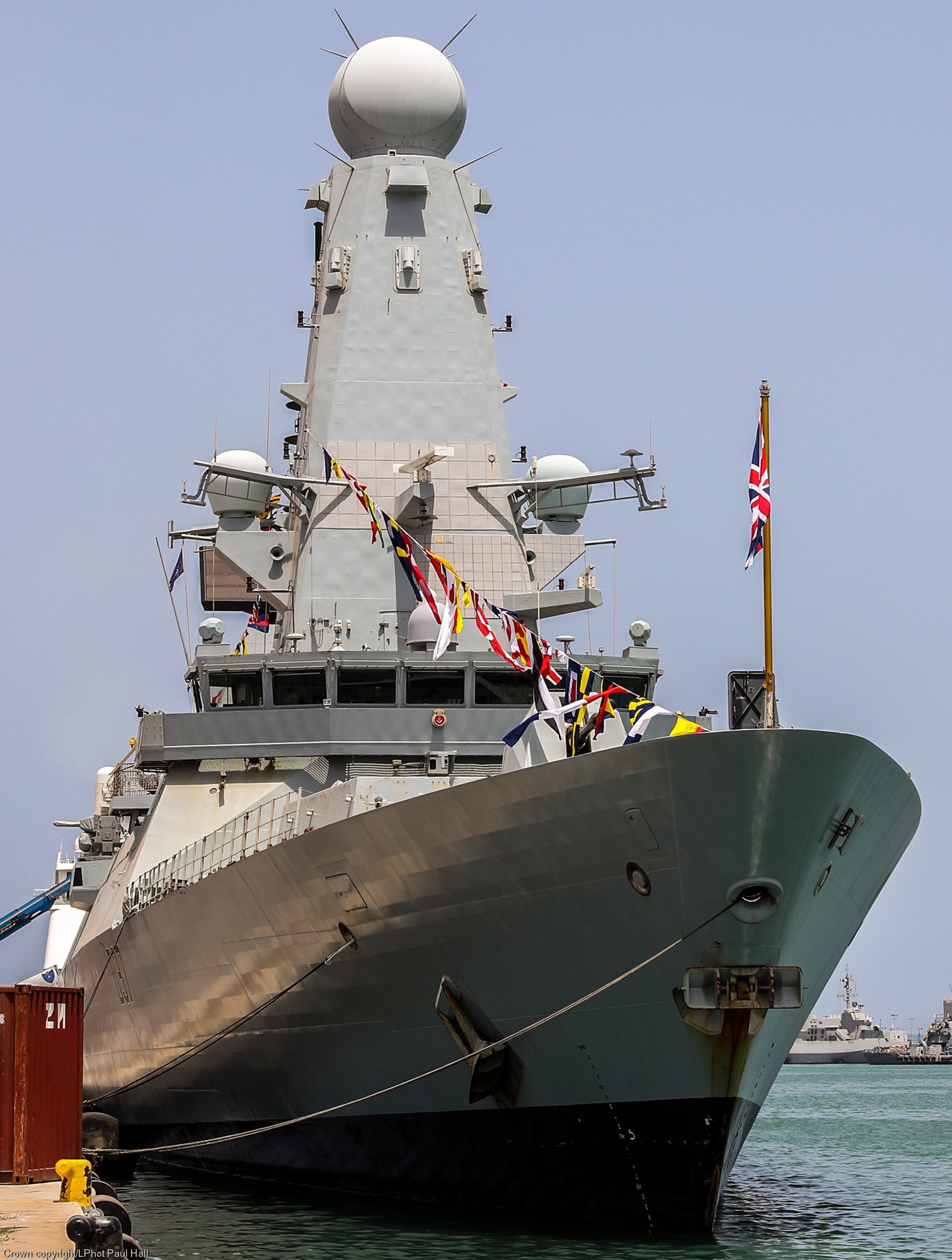 d37 hms duncan d-37 type 45 daring class guided missile destroyer ddg royal navy sea viper 54