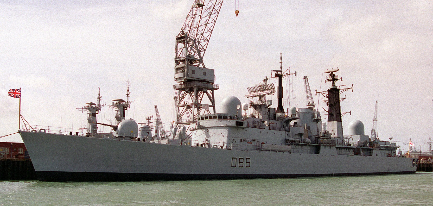 hms glasgow d 88 type 42 sheffield class destroyer