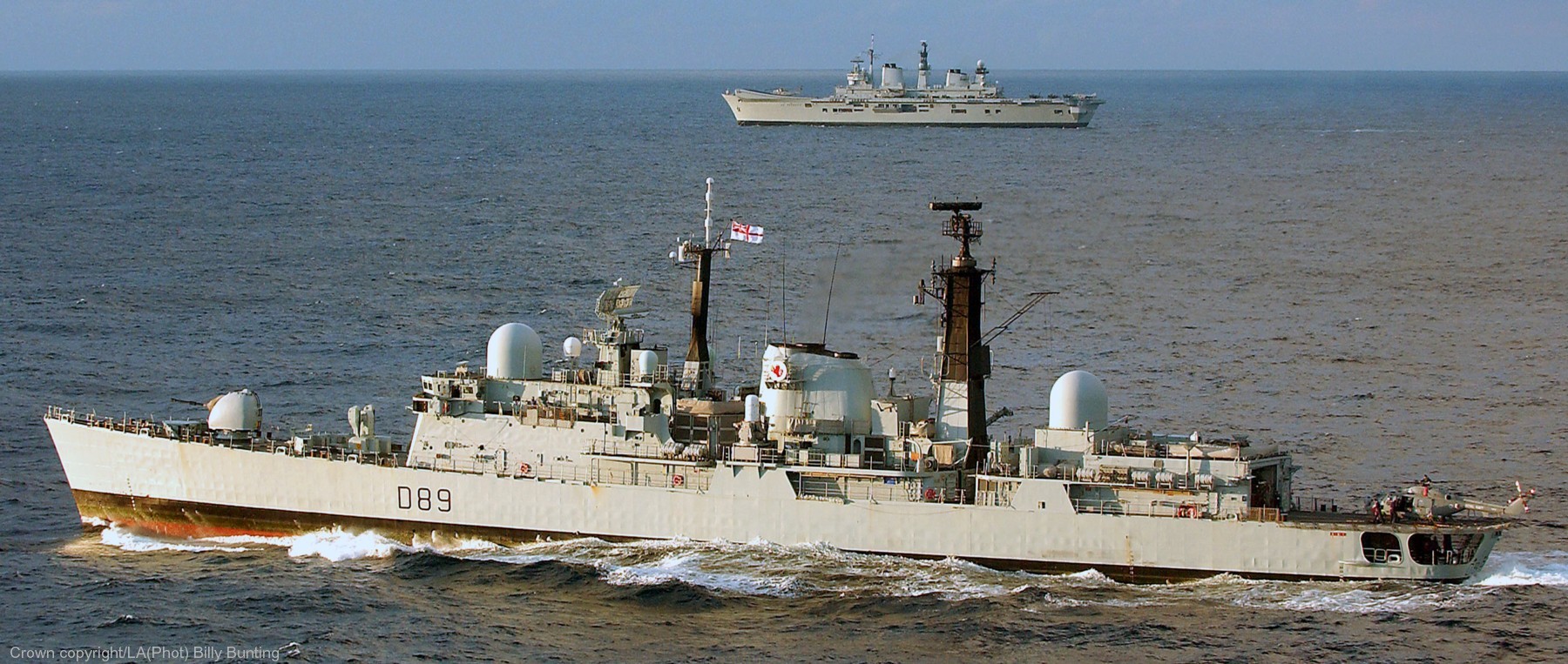 d 89 hms exeter type 42 sheffield class destroyer royal navy