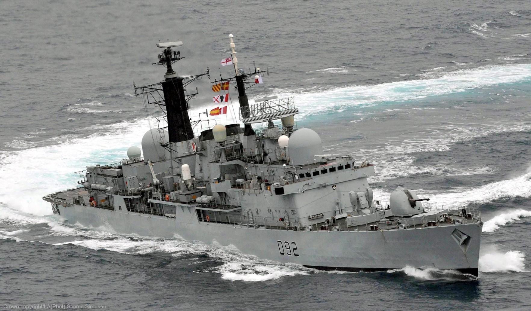 hms liverpool d 92 type 42 destroyer royal navy