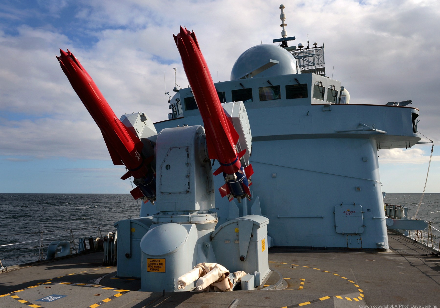 hms edinburgh d 97 gws-30 sea dart missile launcher