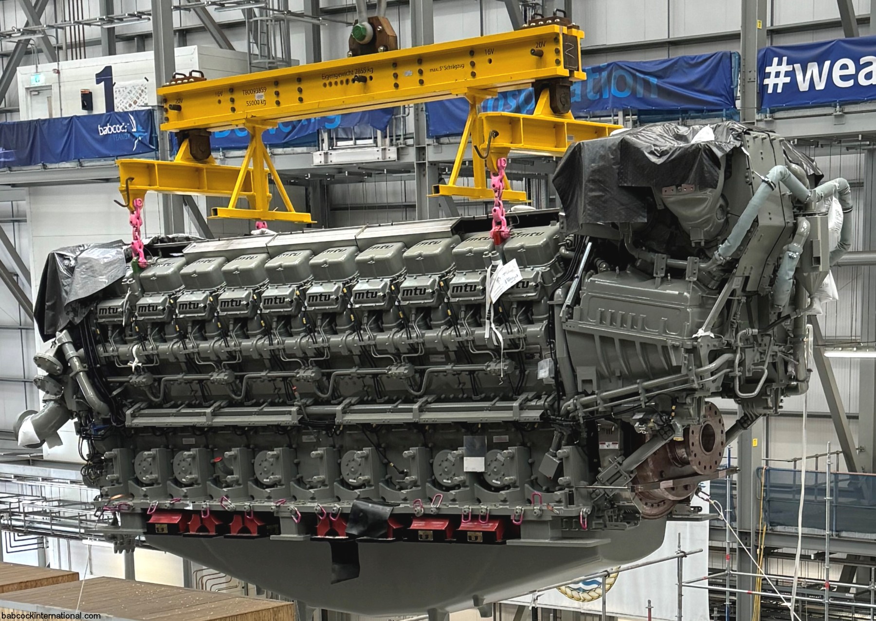 f08 hms active type 31 inspiration class general purpose frigate royal navy rolls royce mtu diesel engine 06