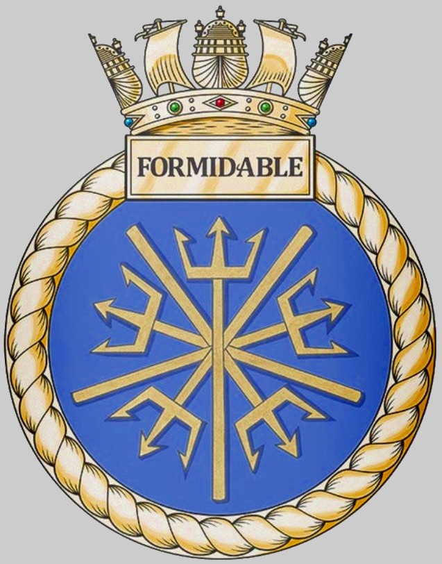 f11 hms formidable insignia crest patch type 31 inspiration class general purpose frigate royal navy 02x