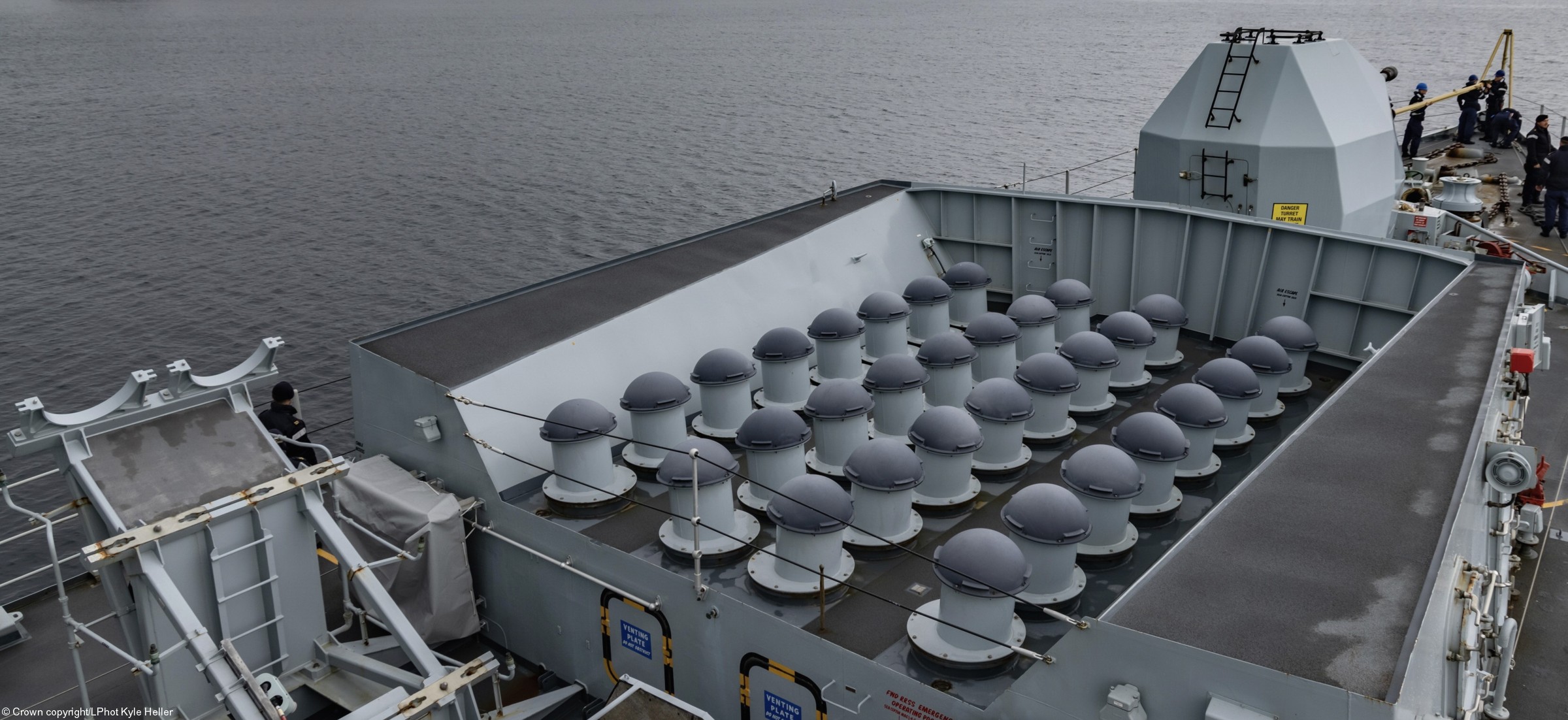 f229 hms lancaster type 23 duke class guided missile frigate royal navy gws-35 sea ceptor camm 41