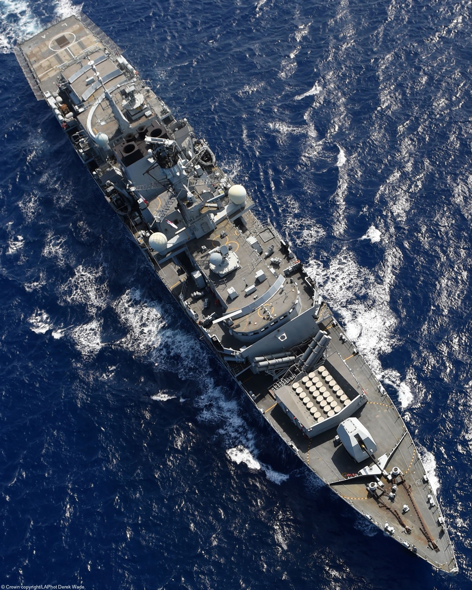 f229 hms lancaster type 23 duke class guided missile frigate royal navy 56