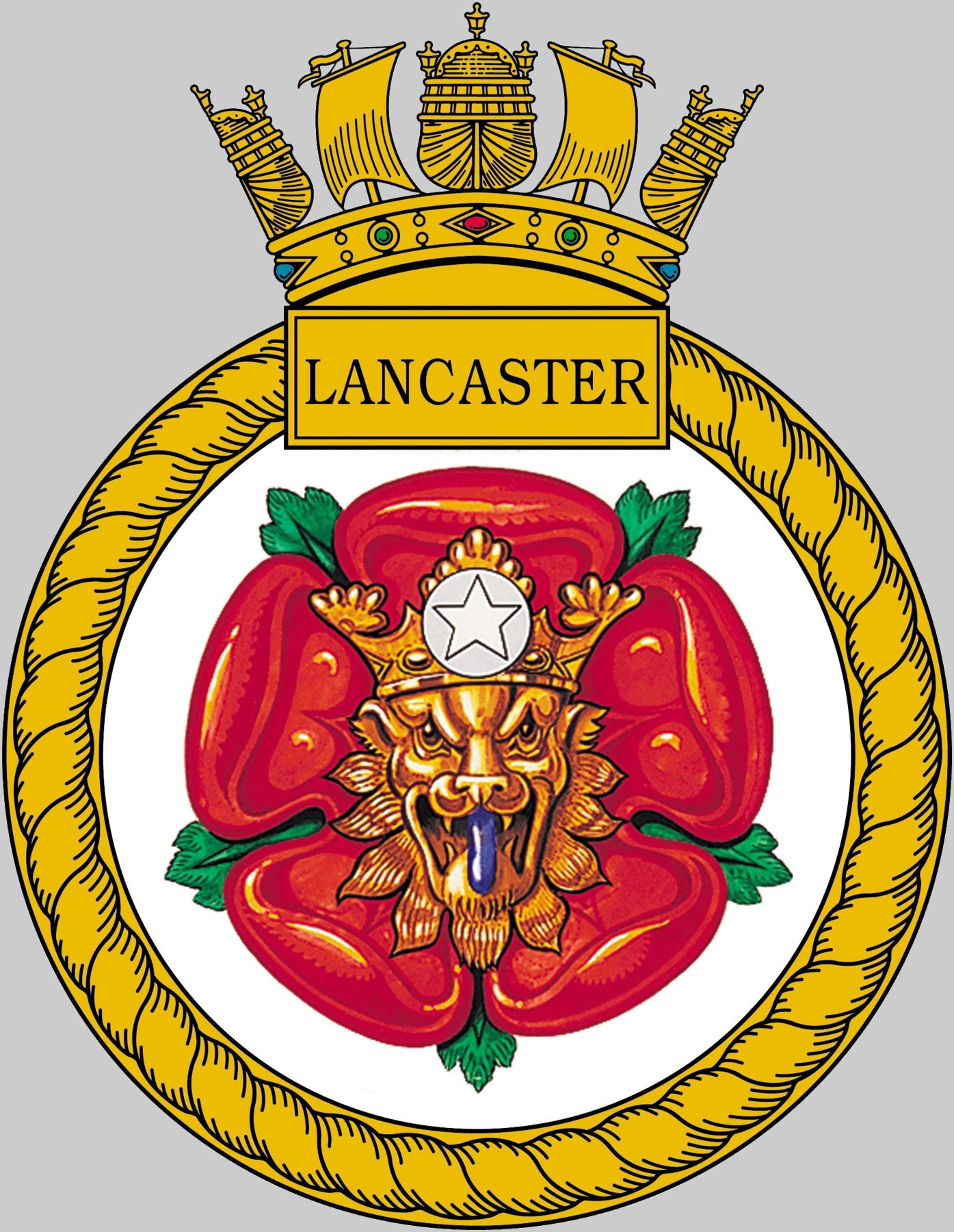 hms lancaster f229 insignia crest patch badge type 23 duke class guided missile frigate royal navy 04cr