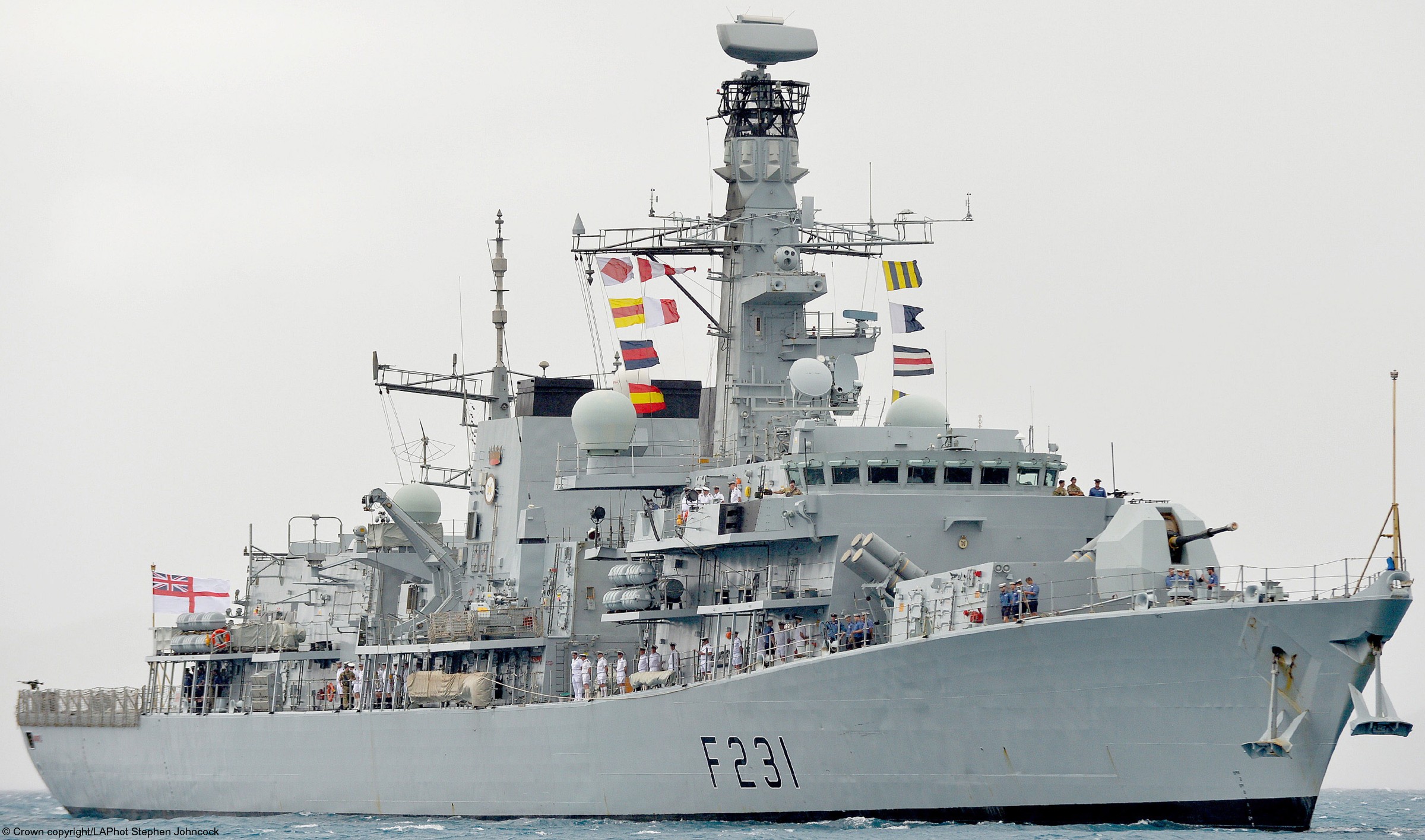 f231 hms argyll type 23 duke class guided missile frigate ffg royal navy 71