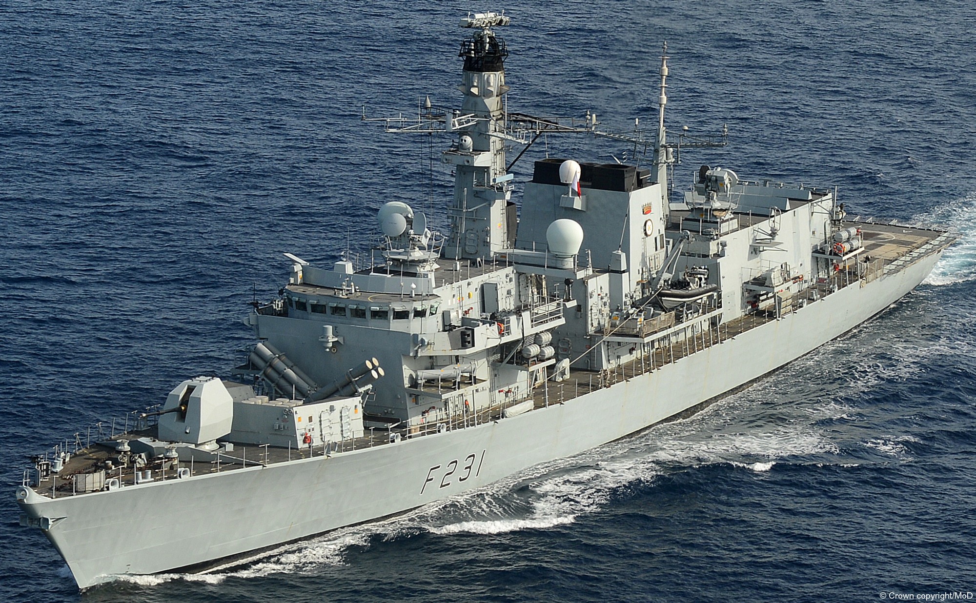 f231 hms argyll type 23 duke class guided missile frigate ffg royal navy 78