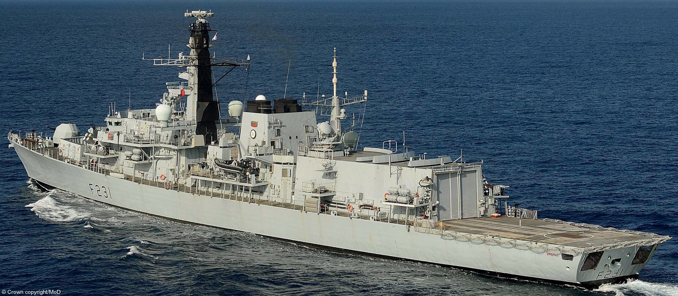f231 hms argyll type 23 duke class guided missile frigate ffg royal navy 79