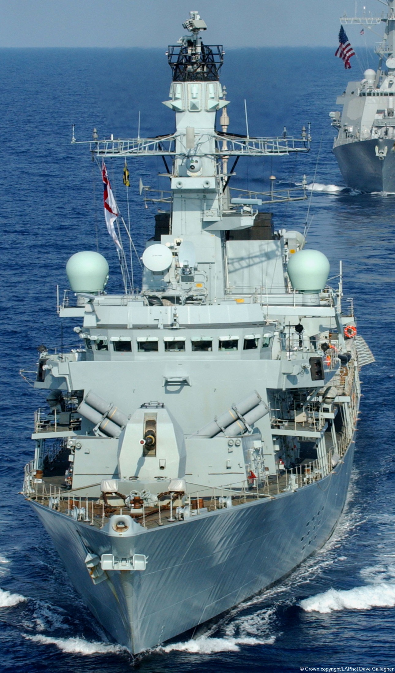 f233 hms marlborough type 23 duke class guided missile frigate ffg royal navy 11