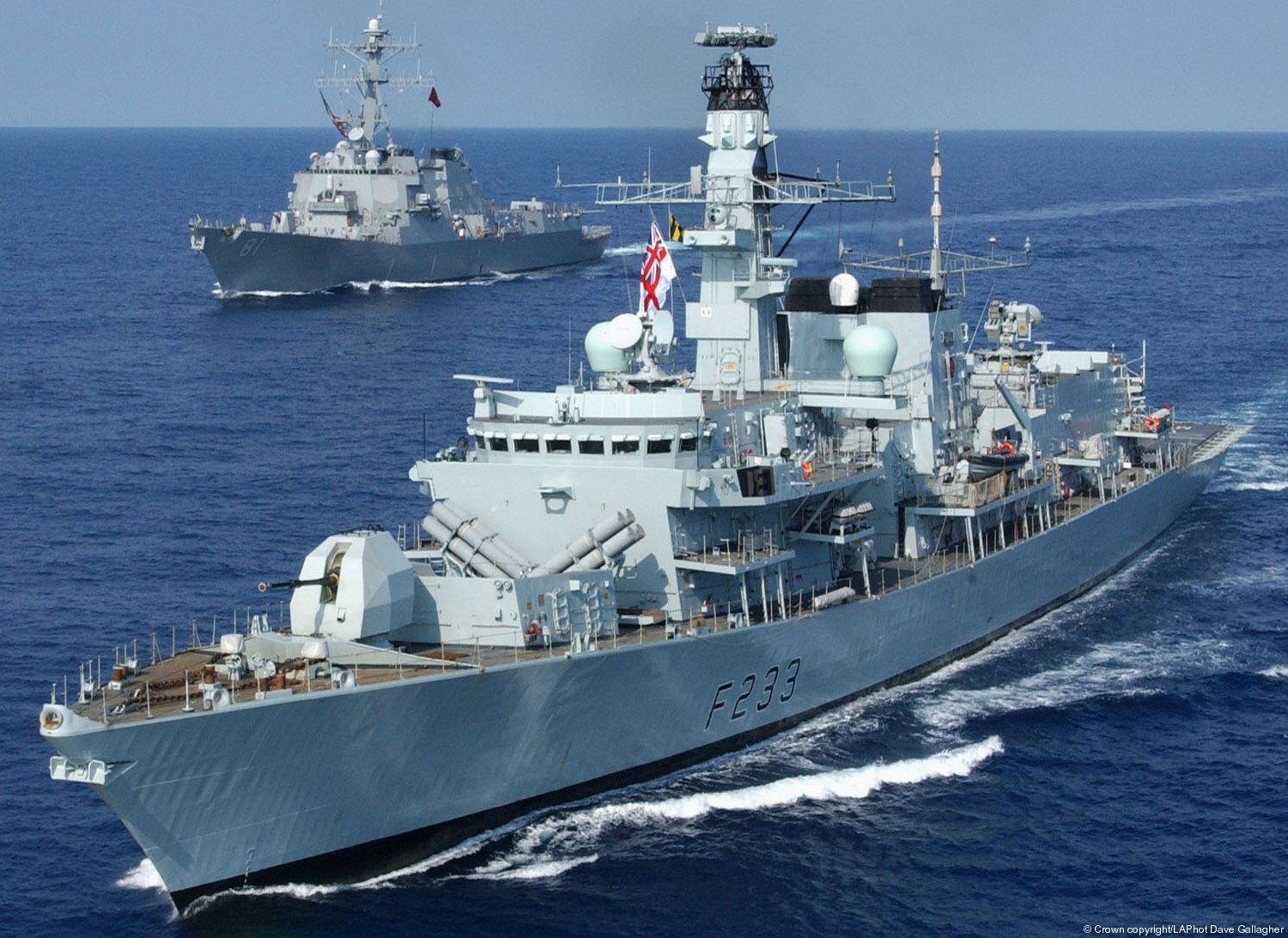f233 hms marlborough type 23 duke class guided missile frigate ffg royal navy 13