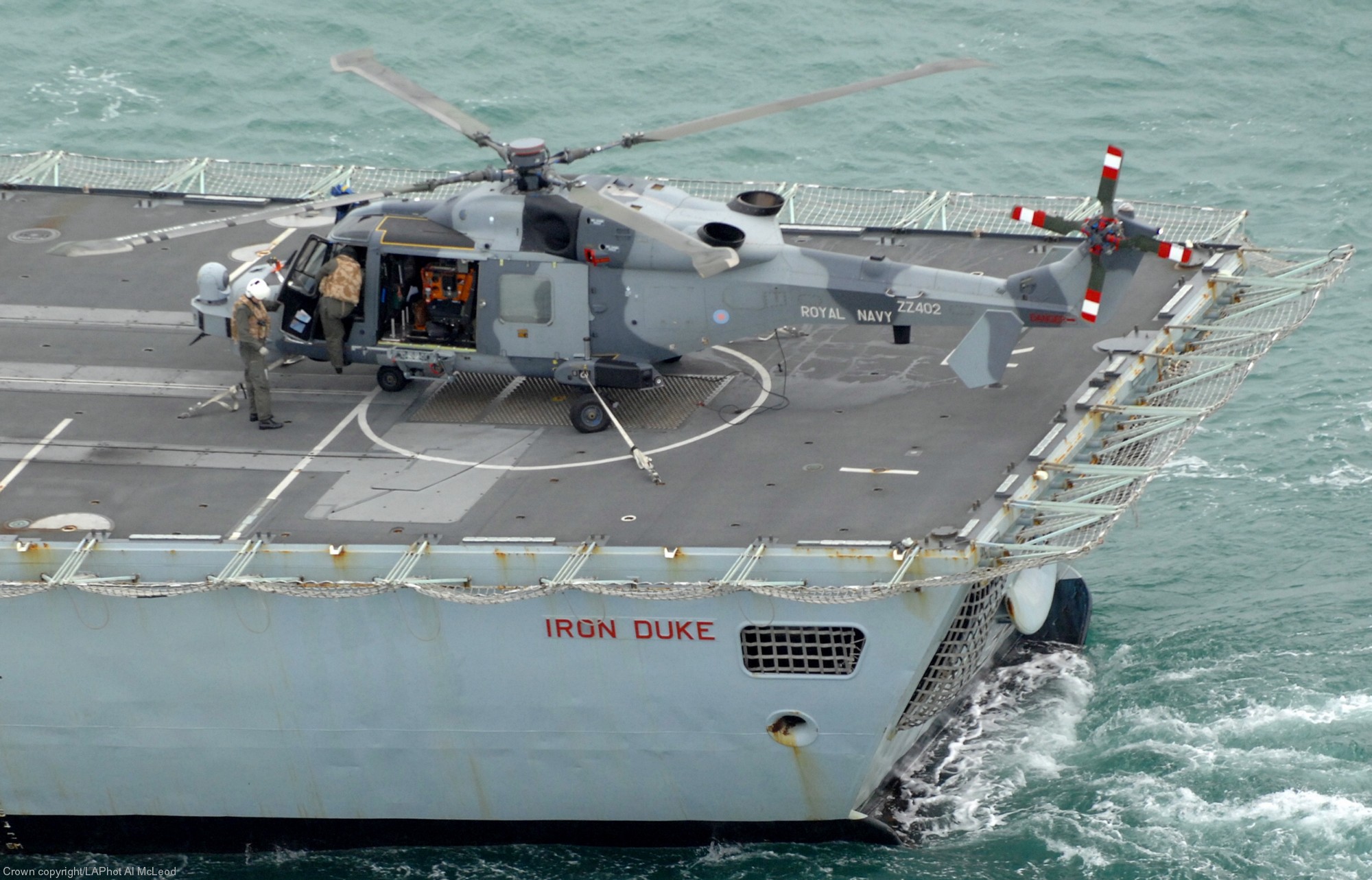 f-234 hms iron duke type 23 duke class guided missile frigate royal navy wildcat helicopter 10