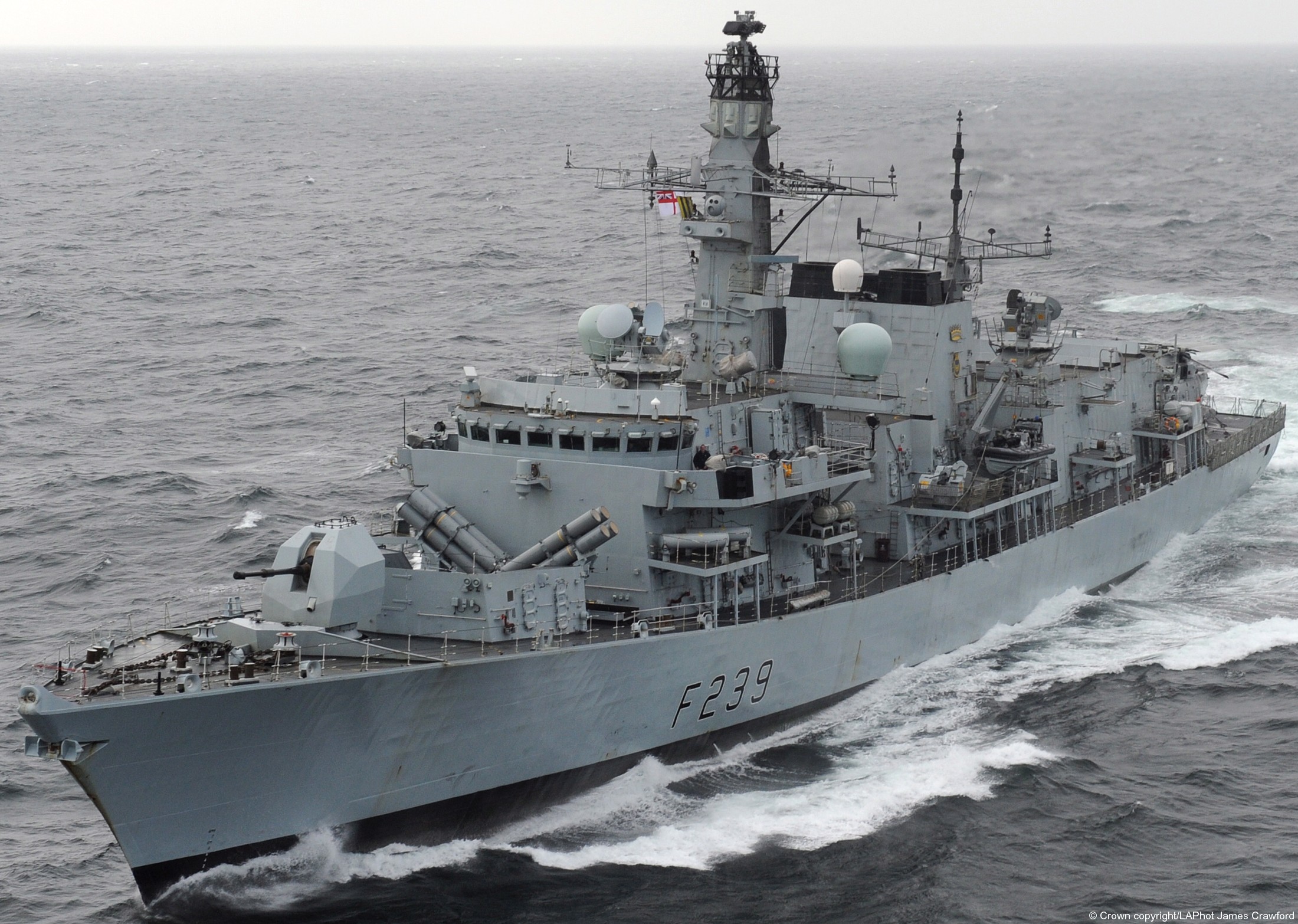f234 hms iron duke type 23 duke class guided missile frigate ffg royal navy 36