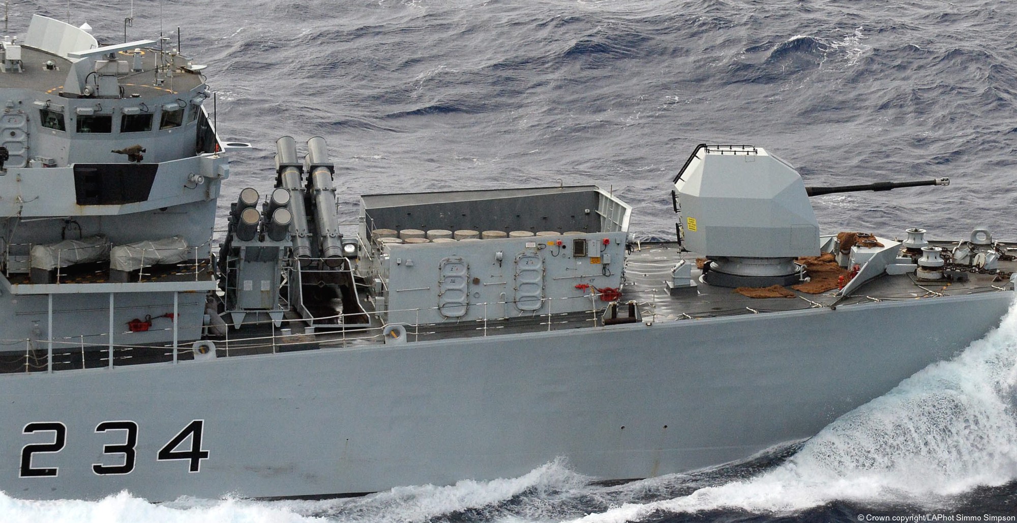 f234 hms iron duke type 23 duke class guided missile frigate gws-26 sea wolf sam vls mark 8 gun harpoon ssm 50