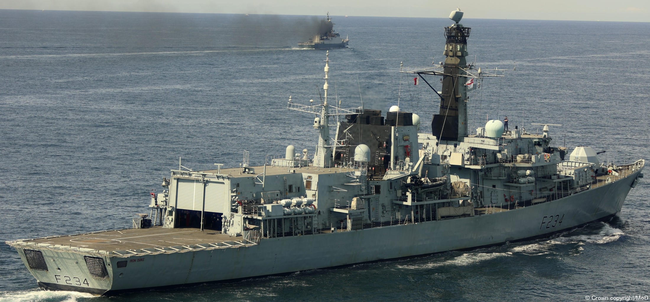 f234 hms iron duke type 23 duke class guided missile frigate ffg royal navy 59