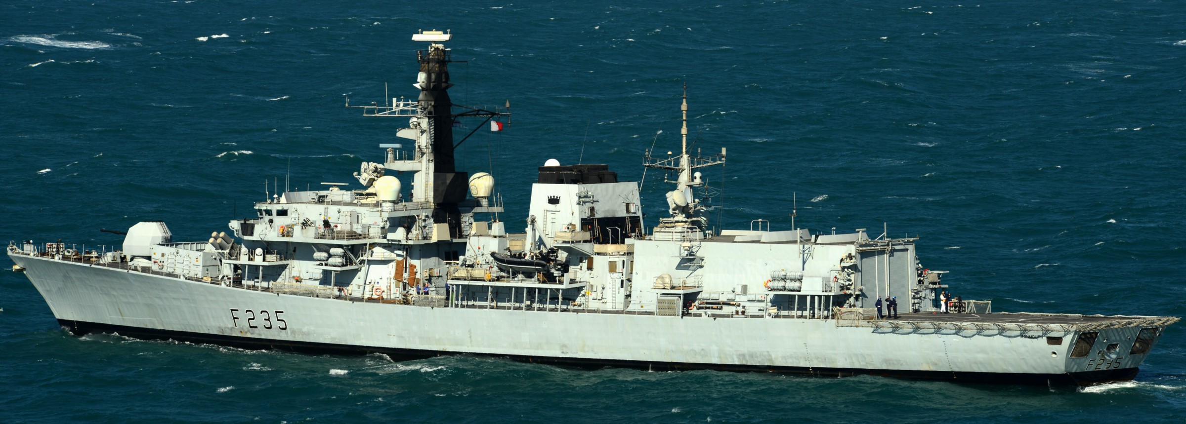 f-235 hms monmouth type 23 duke class guided missile frigate ffg royal navy 08