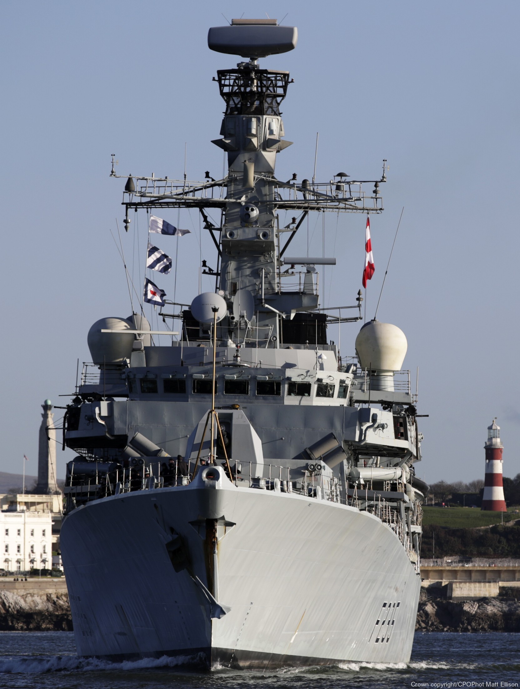 f-235 hms monmouth type 23 duke class guided missile frigate ffg royal navy 13