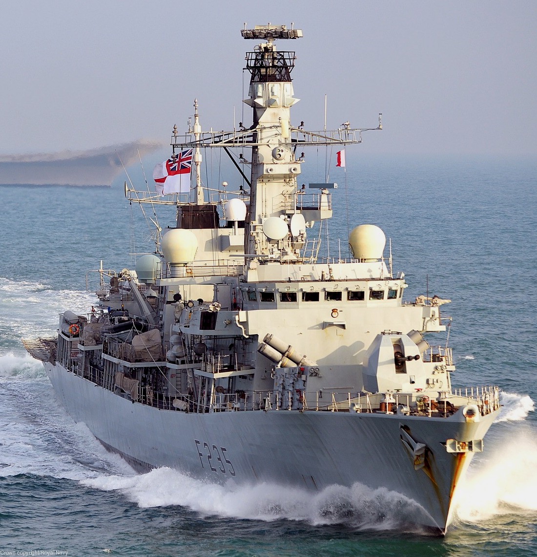 f-235 hms monmouth type 23 duke class guided missile frigate ffg royal navy 18