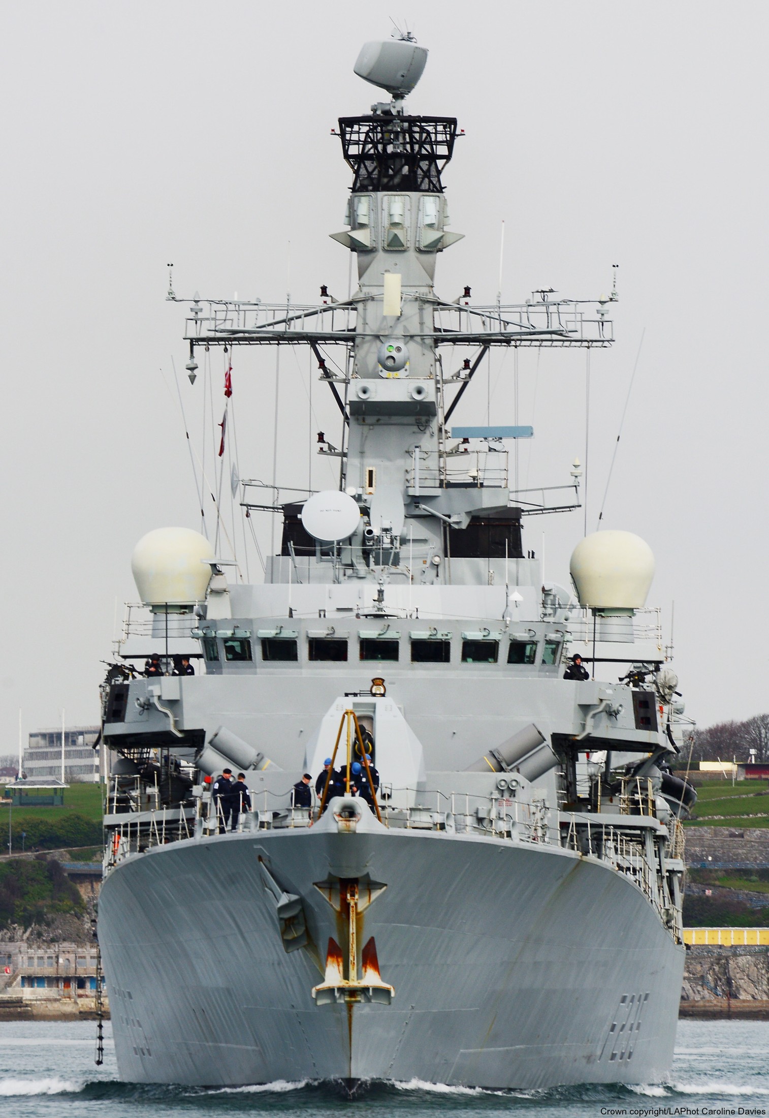 f-235 hms monmouth type 23 duke class guided missile frigate ffg royal navy 19