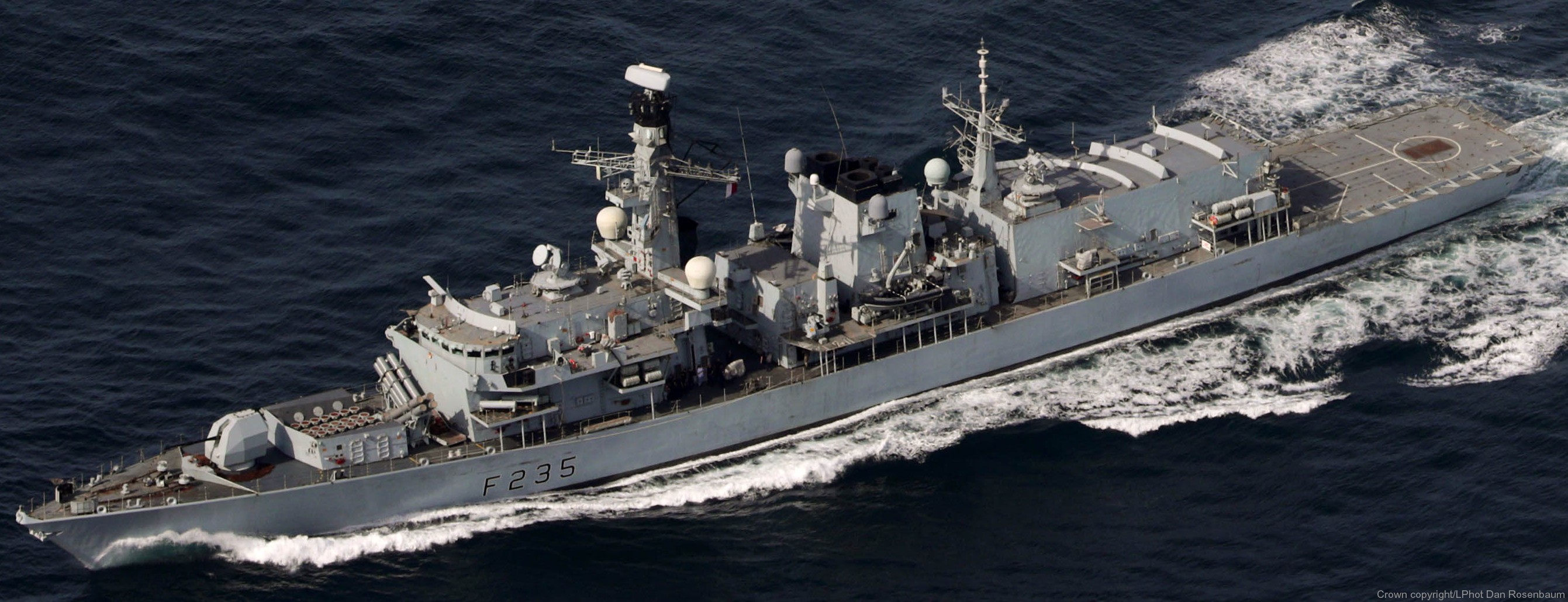 f-235 hms monmouth type 23 duke class guided missile frigate ffg royal navy 27