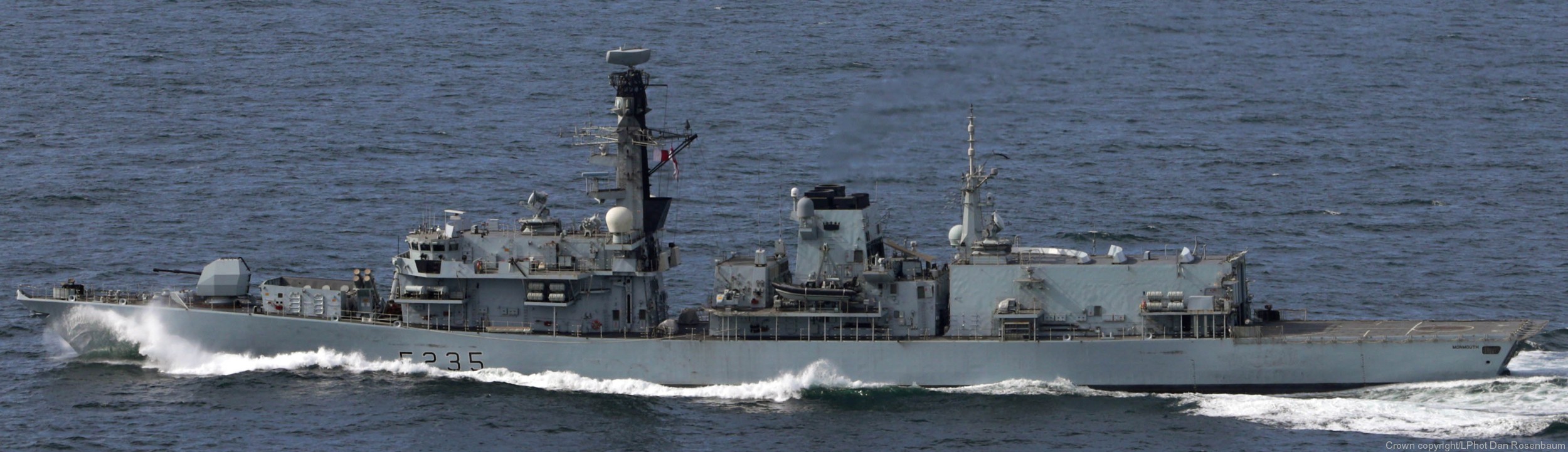 f-235 hms monmouth type 23 duke class guided missile frigate ffg royal navy 30