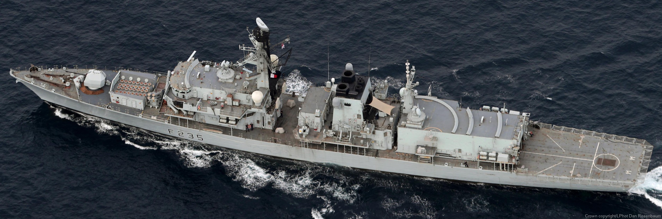 f-235 hms monmouth type 23 duke class guided missile frigate ffg royal navy 36