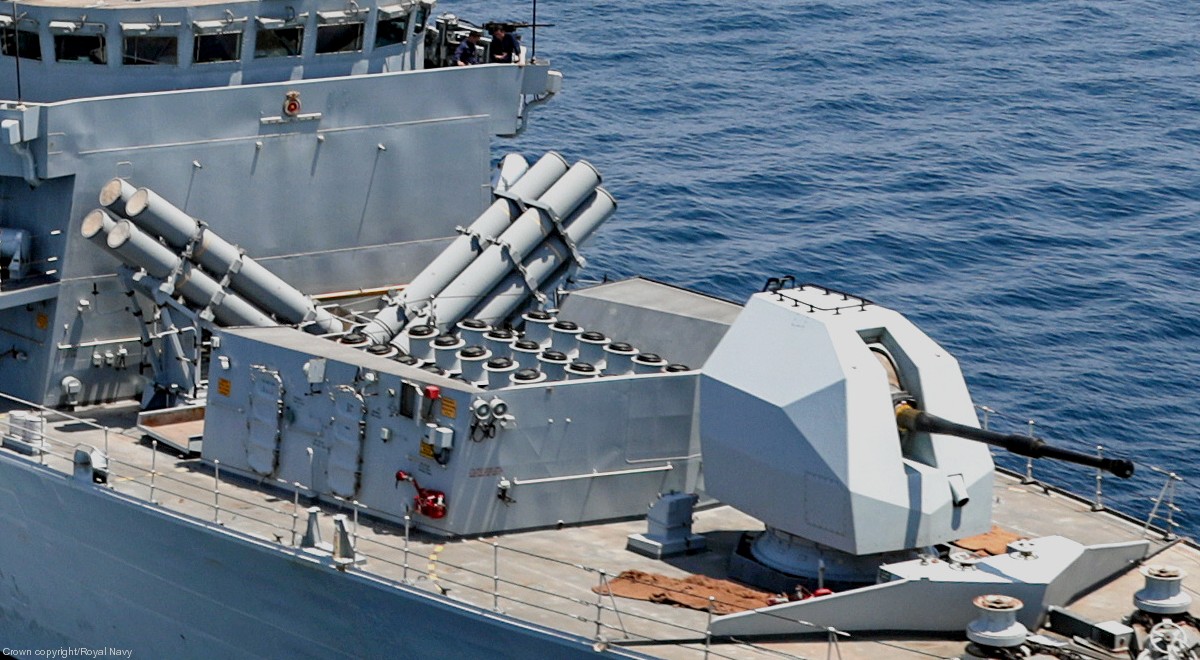 f-236 hms montrose type 23 duke class guided missile frigate ffg royal navy 47 gws-35 sea ceptor camm vls