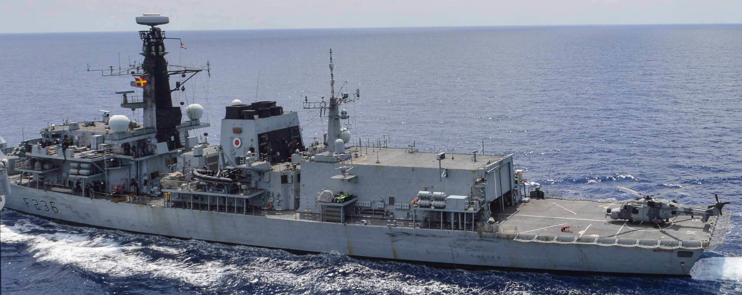 f-236 hms montrose type 23 duke class guided missile frigate ffg royal navy 55